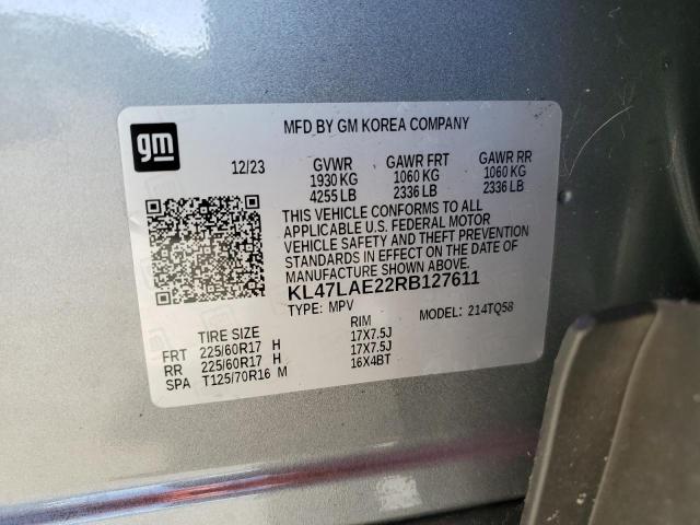 2024 BUICK ENVISTA PR KL47LAE22RB127611