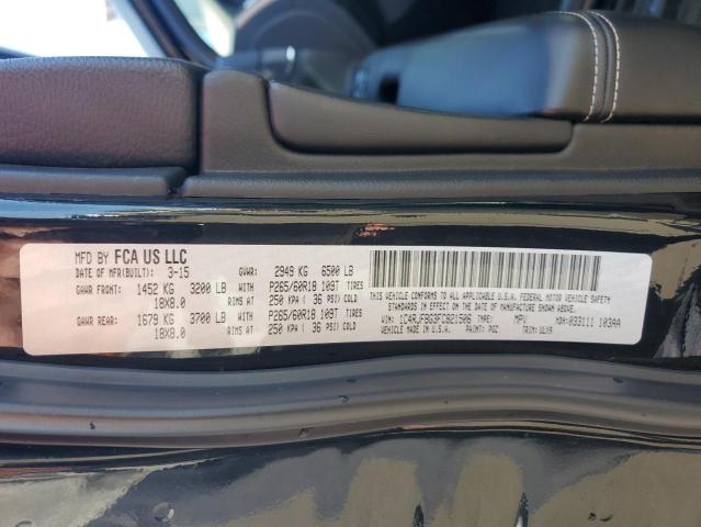 2015 JEEP GRAND CHER - 1C4RJFBG3FC821506