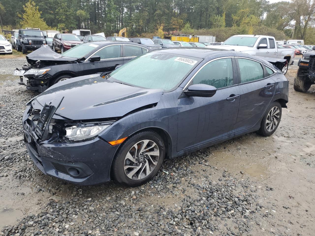 Lot #3281420989 2018 HONDA CIVIC EX