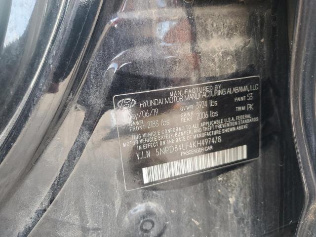 2019 HYUNDAI ELANTRA SE 5NPD84LF4KH497478