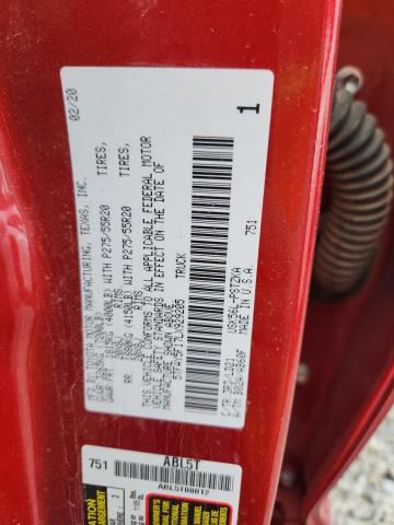 2020 TOYOTA TUNDRA CRE - 5TFAY5F17LX929205