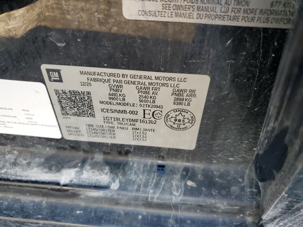 GMC SIERRA K2500 HEAVY DUTY