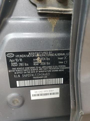 2018 HYUNDAI ELANTRA SE #3282592893