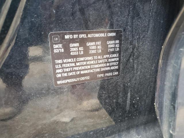 2018 BUICK REGAL ESSE W04GP6SX4J1120722