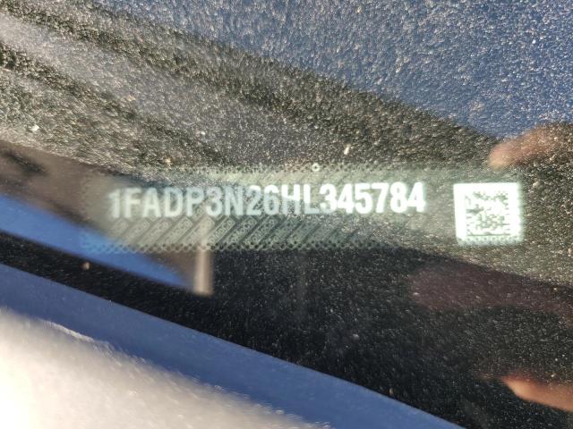 2017 FORD FOCUS TITA 1FADP3N26HL345784