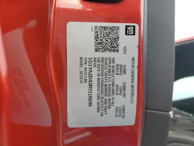 2024 CHEVROLET CORVETTE S #3309582587