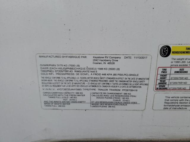 2018 KEYSTONE PASSPORT #3285762683