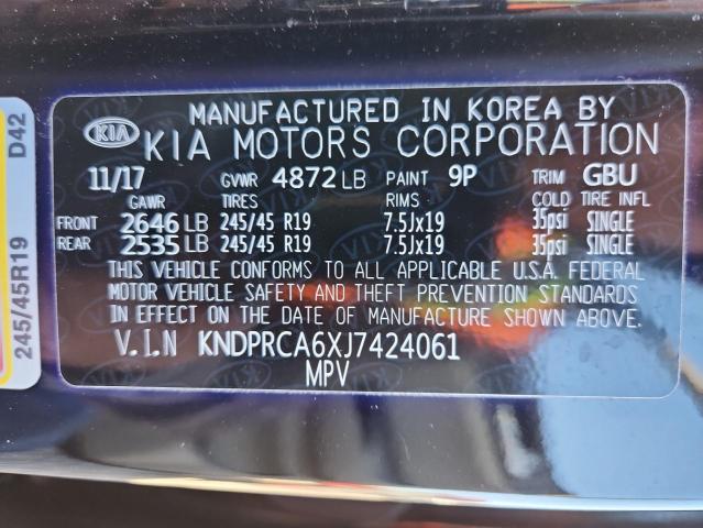 2018 KIA SPORTAGE S - KNDPRCA6XJ7424061