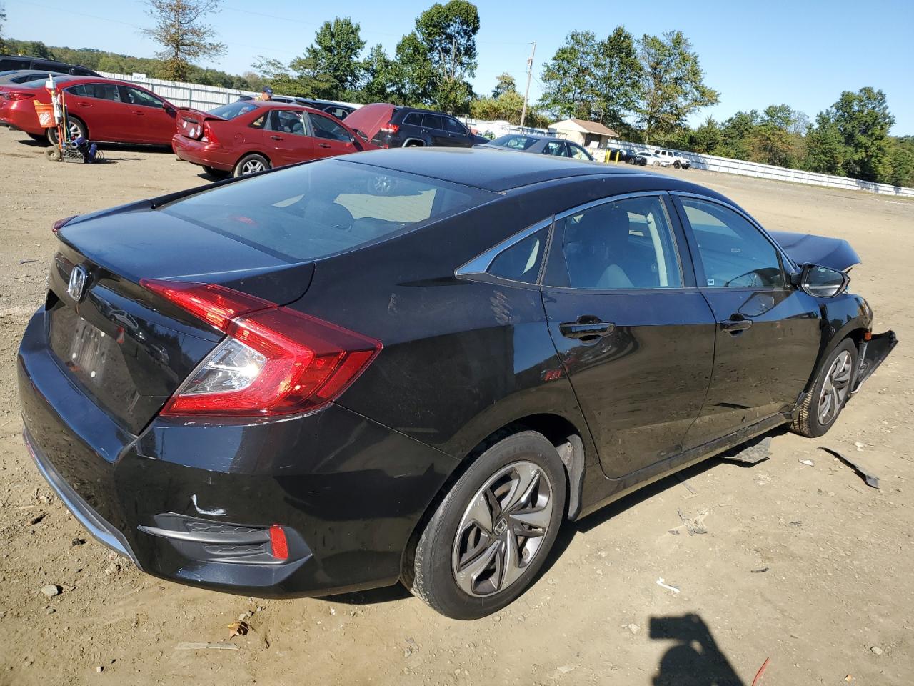Lot #3316791413 2021 HONDA CIVIC LX