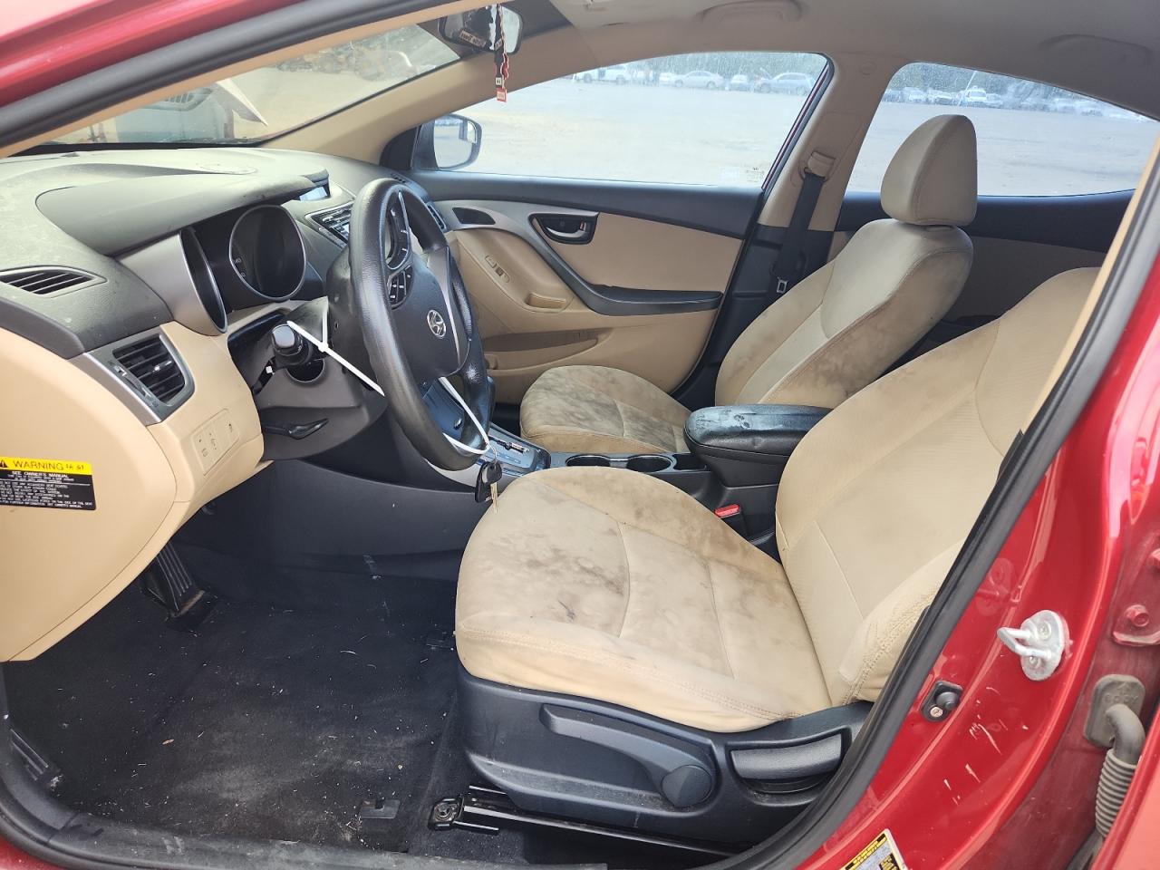 Lot #3260388572 2013 HYUNDAI ELANTRA GL