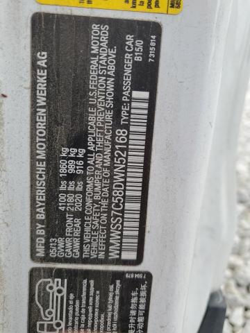 2013 MINI COOPER S P - WMWSS7C58DWN52168