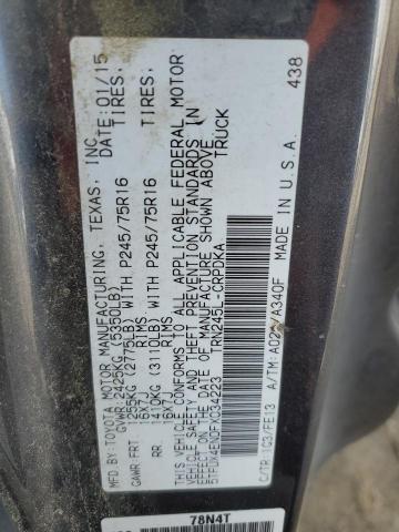 2015 TOYOTA TACOMA ACC 5TFUX4EN0FX034223