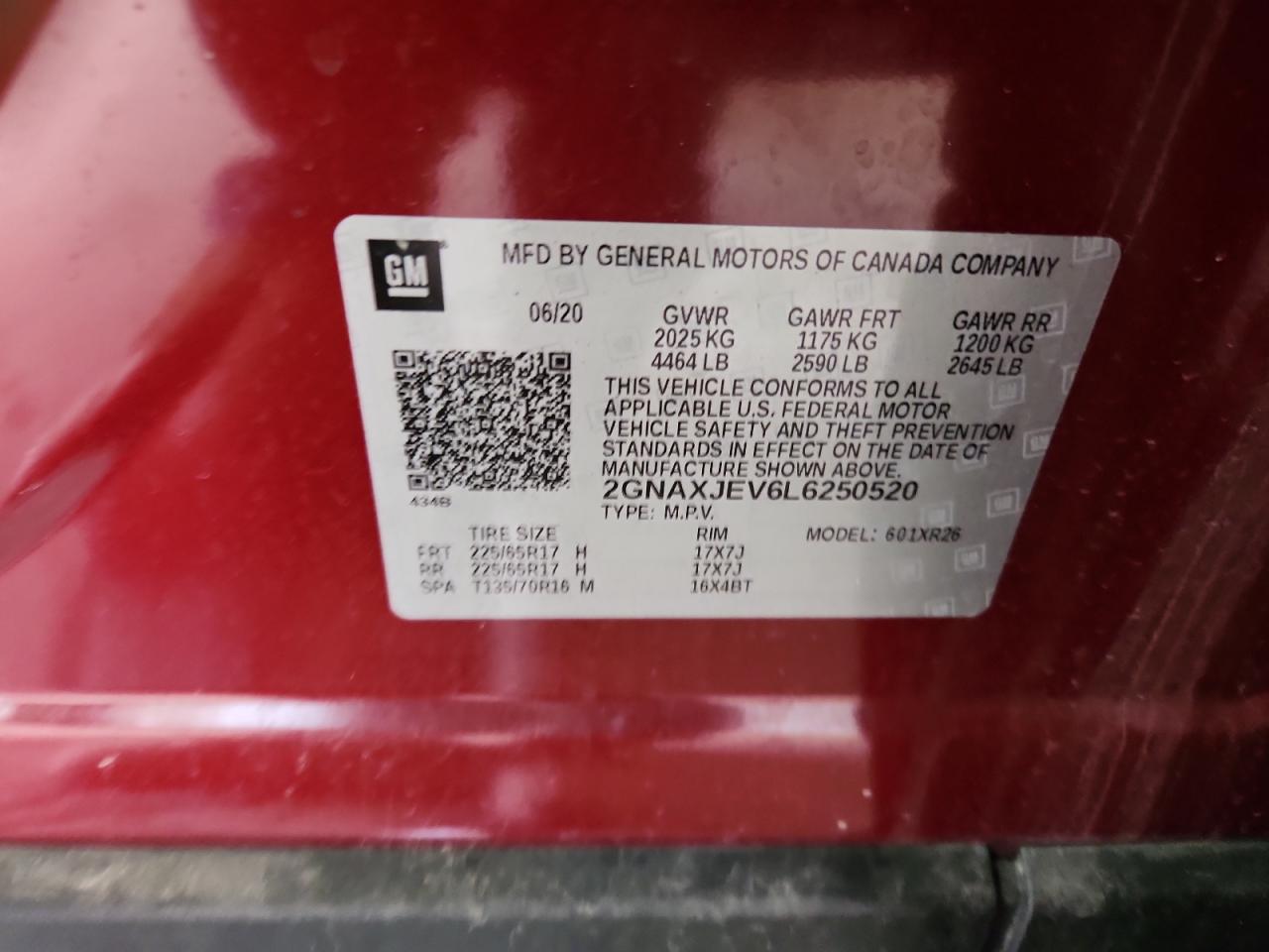 CHEVROLET EQUINOX LT