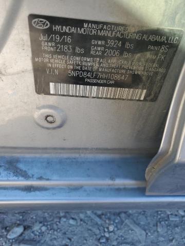 2017 HYUNDAI ELANTRA SE 5NPD84LF7HH108647