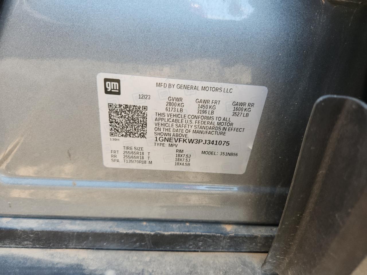 CHEVROLET TRAVERSE LS