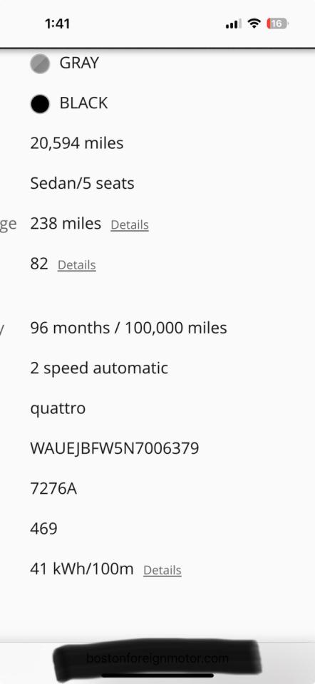 AUDI E-TRON PRESTIGE