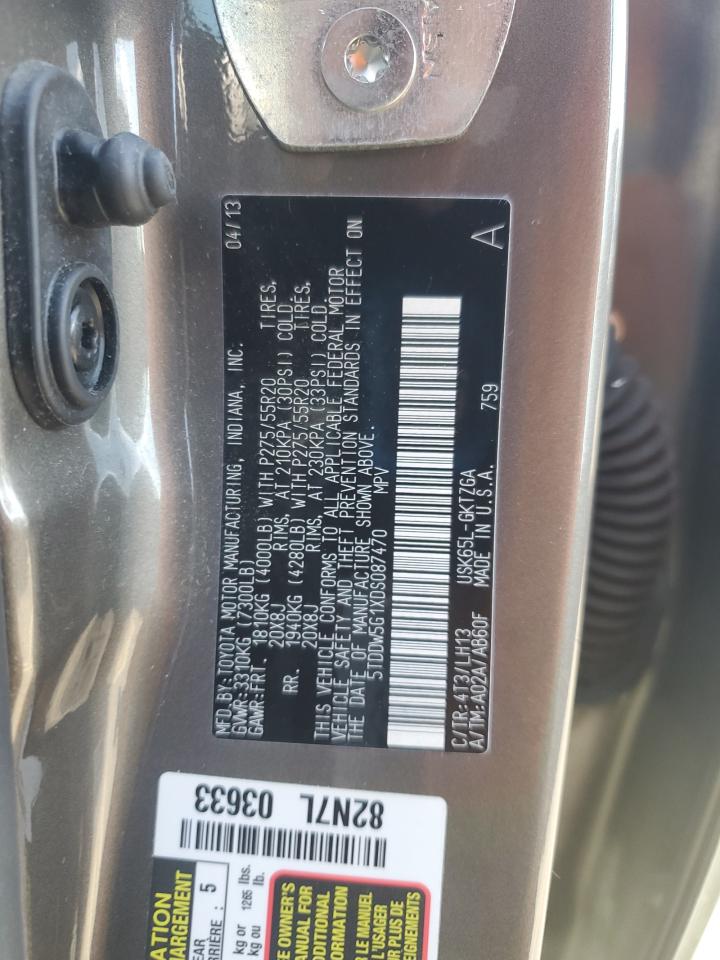 TOYOTA SEQUOIA PLATINUM