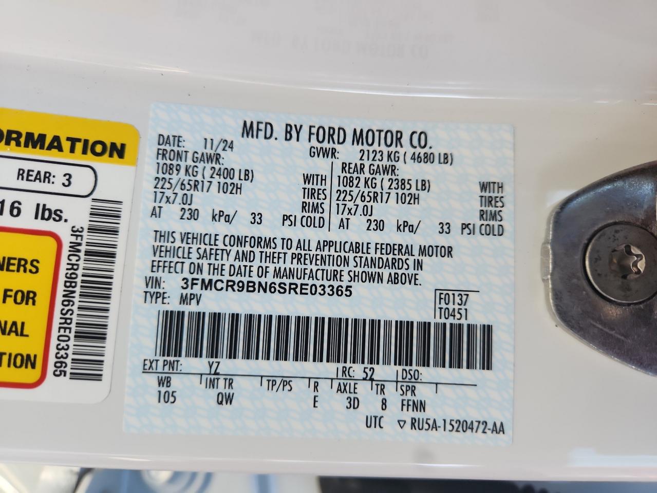 FORD BRONCO SPORT BIG BEND