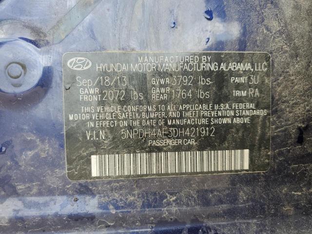 2013 HYUNDAI ELANTRA GL - 5NPDH4AE3DH421912