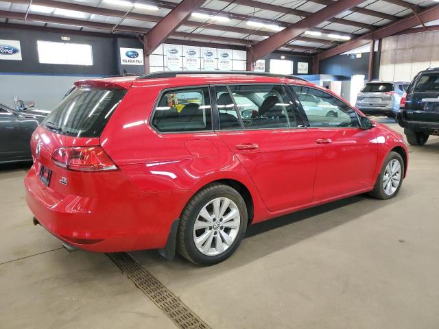 VOLKSWAGEN GOLF SPORT 2017 red  gas 3VW017AU8HM514367 photo #4