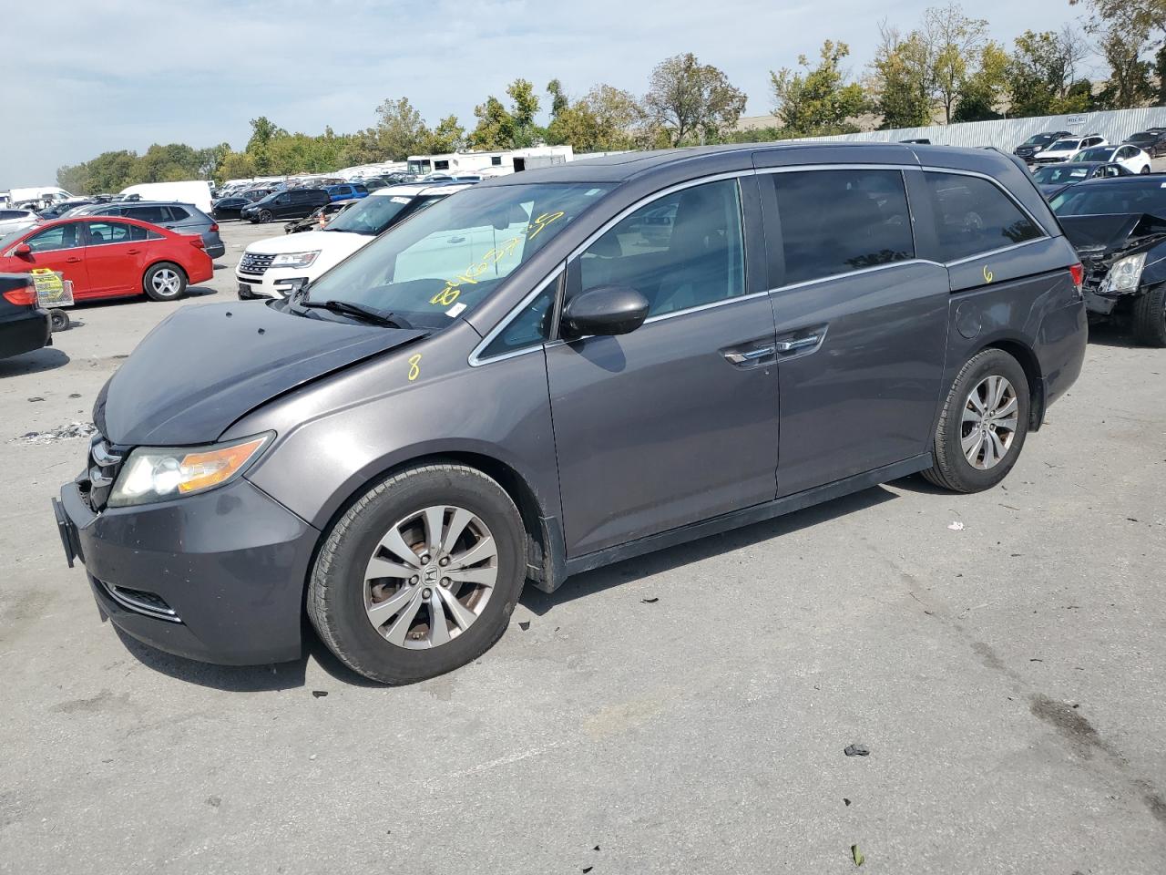 Lot #3281544391 2016 HONDA ODYSSEY EXL