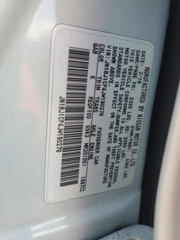 2018 NISSAN ROGUE SPT JN1BJ1CP4JW190276