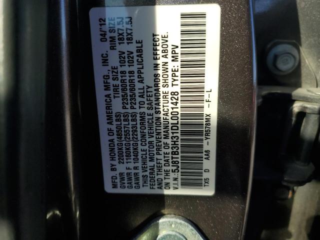 2013 ACURA RDX - 5J8TB3H31DL001428