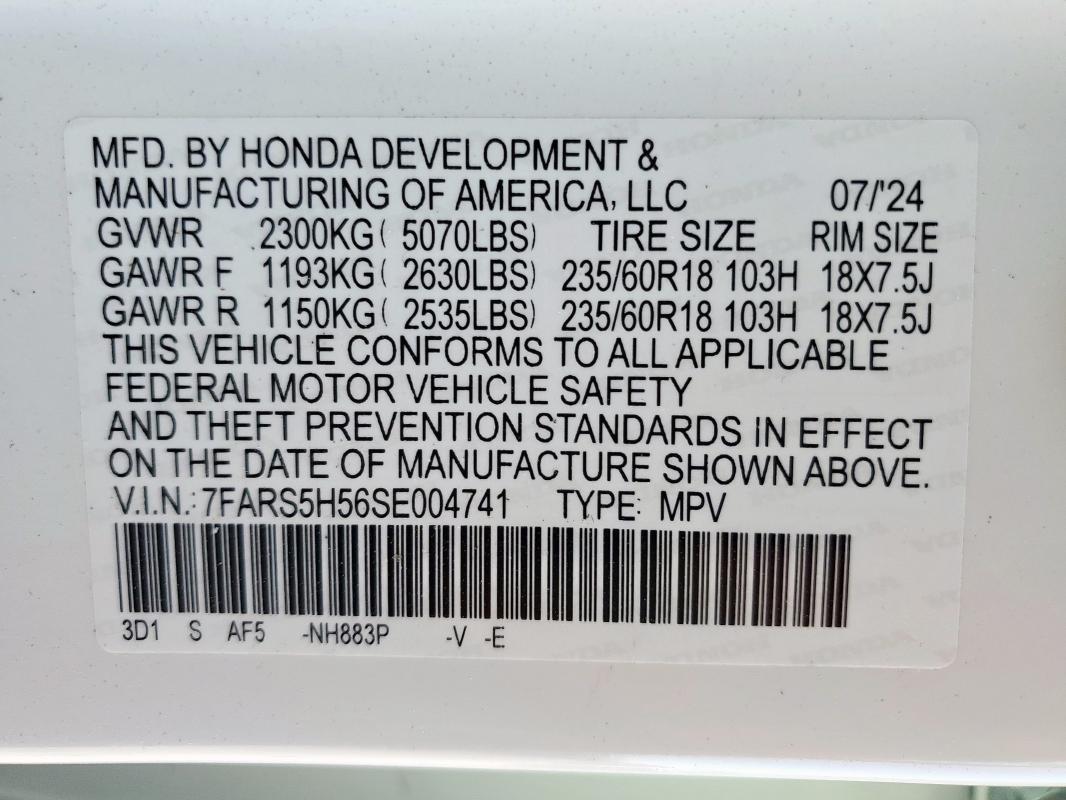 2025 HONDA CR-V SPORT #3278543929