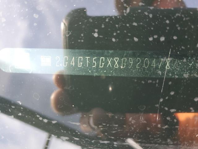 2016 BUICK REGAL PREM 2G4GT5GX8G9204787