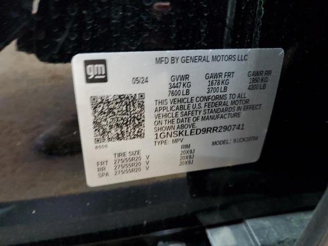 2024 CHEVROLET TAHOE K150 - 1GNSKLED9RR290741