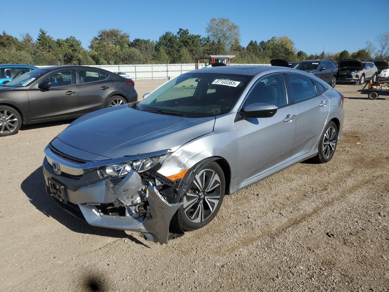 Lot #3282349258 2016 HONDA CIVIC EX