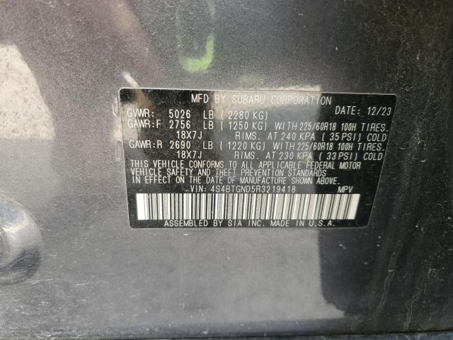 2024 SUBARU OUTBACK LIMITED XT - 4S4BTGND5R3219418