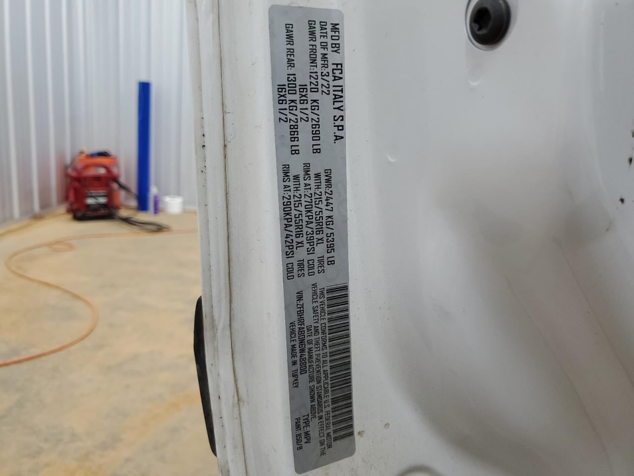 RAM PROMASTER TRADESMAN