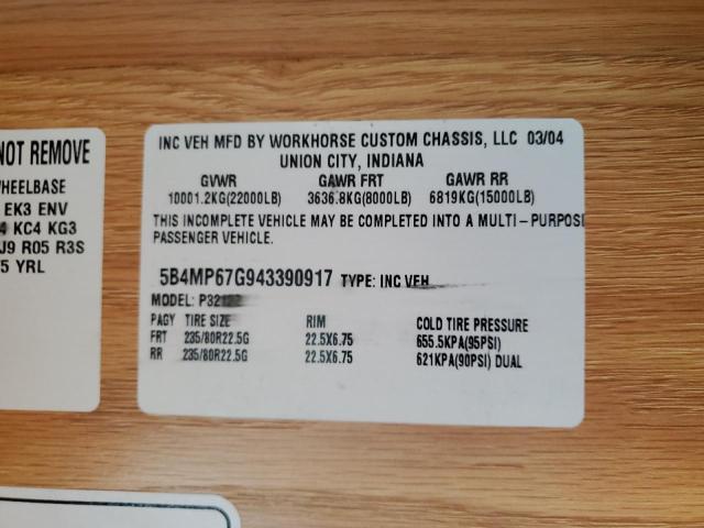 2004 SEAB MOTORHOME #3290134264