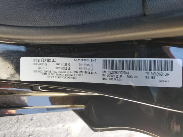 2015 CHRYSLER 200 LIMITE 1C3CCCAB1FN725144