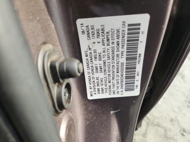 2014 HONDA CIVIC LX #3277067175