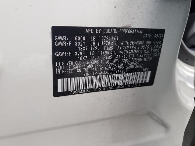 2024 SUBARU ASCENT PRE 4S4WMAED6R3458987