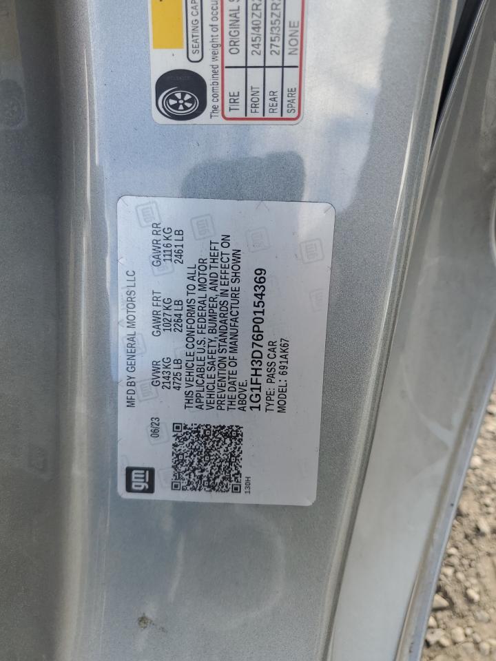 Lot #3302840908 2023 CHEVROLET CAMARO SS