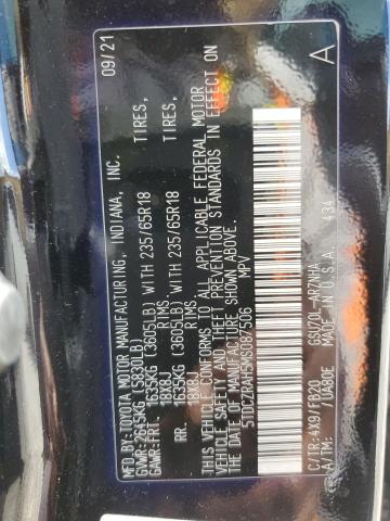 2021 TOYOTA HIGHLANDER #3291334164