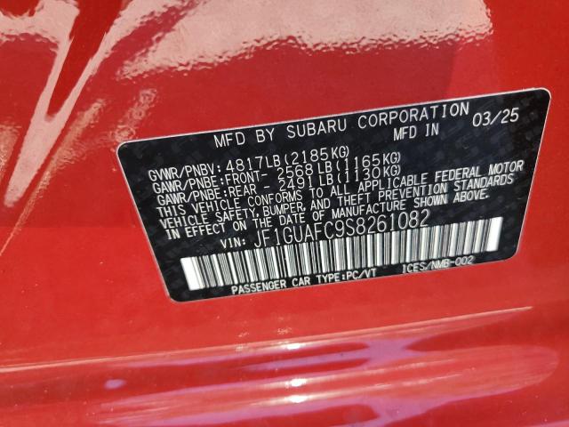 2025 SUBARU IMPREZA SP #3276370692