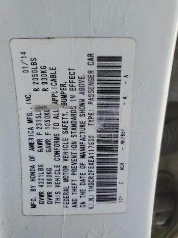 2014 HONDA ACCORD SPORT - 1HGCR2F5XEA117959