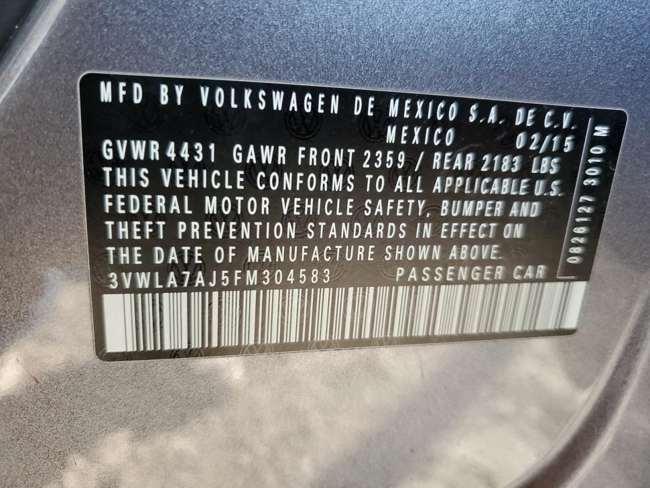 VOLKSWAGEN JETTA TDI