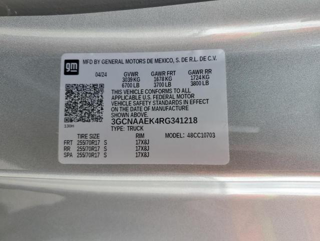 2024 CHEVROLET SILVERADO #3303556019