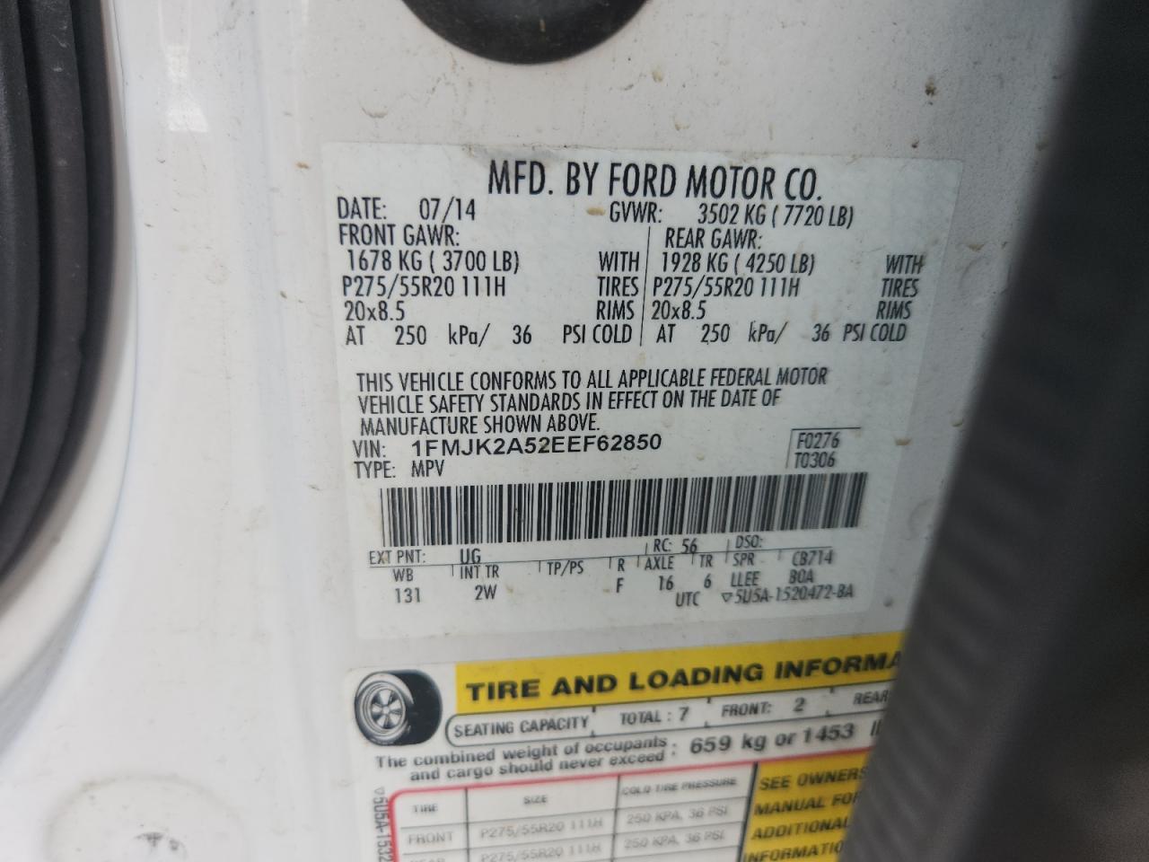 FORD EXPEDITION EL LIMITED