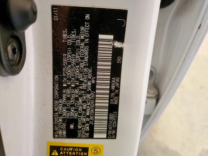 2011 LEXUS RX 450H #3281591404