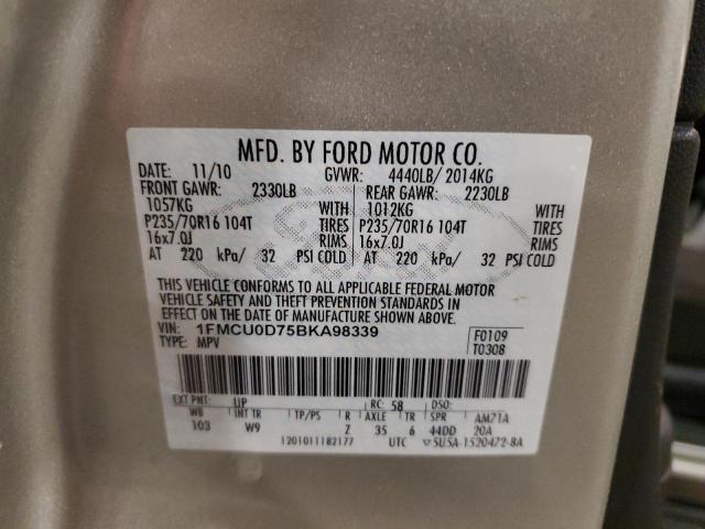 2011 FORD ESCAPE XLT #3279671925