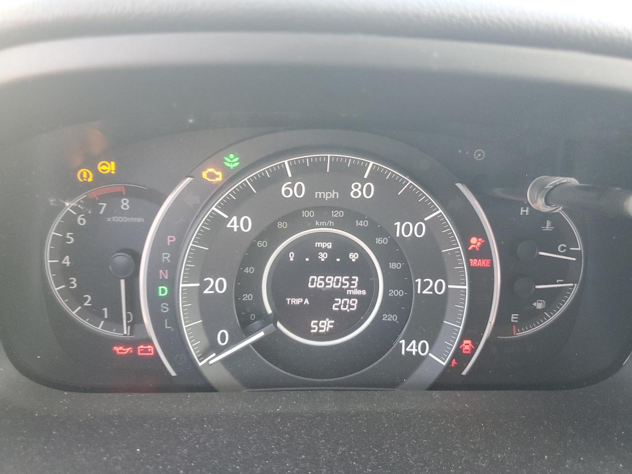 Lot #3308323187 2016 HONDA CR-V EX