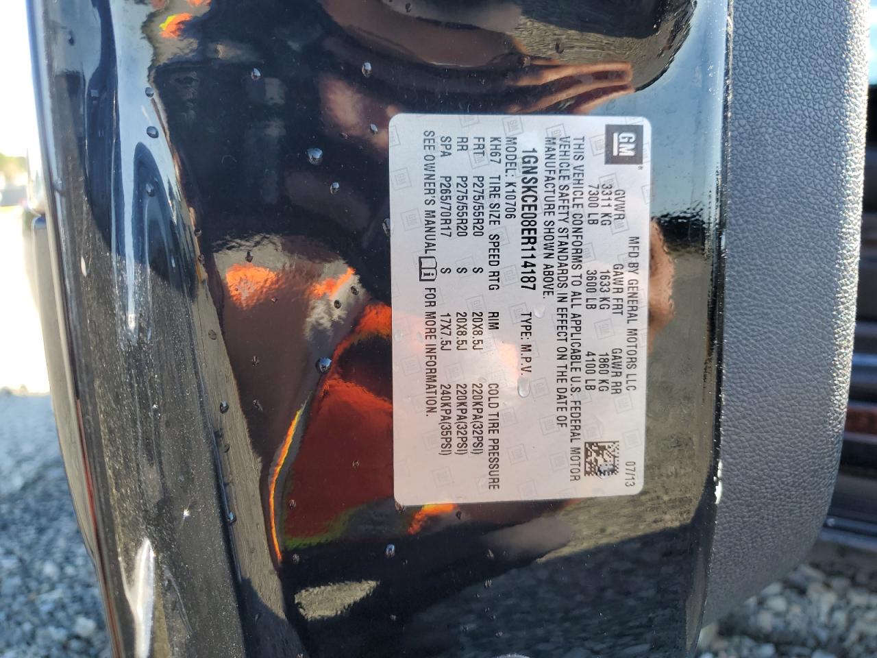 CHEVROLET TAHOE K1500 LTZ