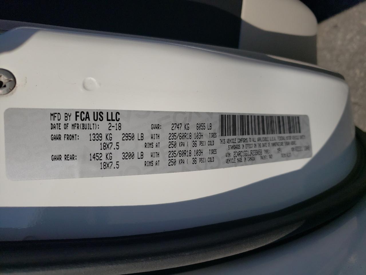 CHRYSLER PACIFICA LIMITED