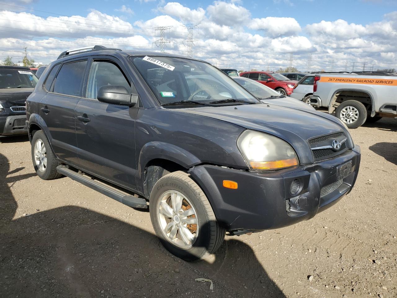 Lot #3284915930 2009 HYUNDAI TUCSON GLS